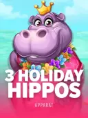 3 Holiday Hippos