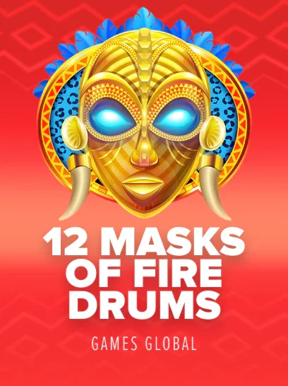 12 Masks of Fire Drums