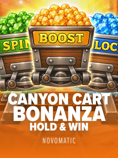 Canyon Cart Bonanza: Hold and Win