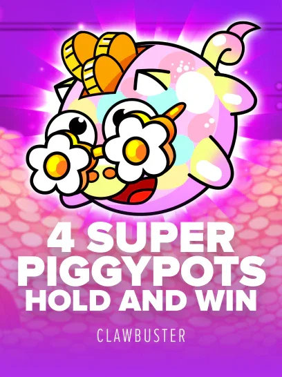 4 Super Piggypots: Hold and Win