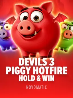 Devils 3 Piggy Hotfire Hold and Win