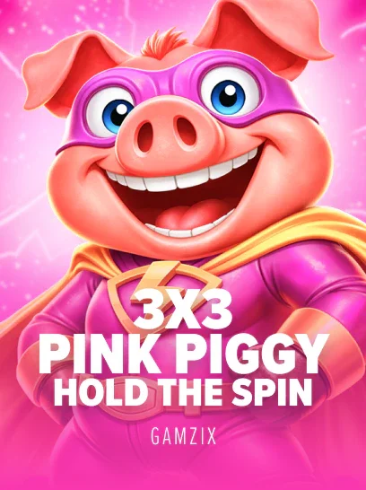 3x3 Pink Piggy: Hold The Spin