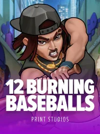12 Burning Baseballs