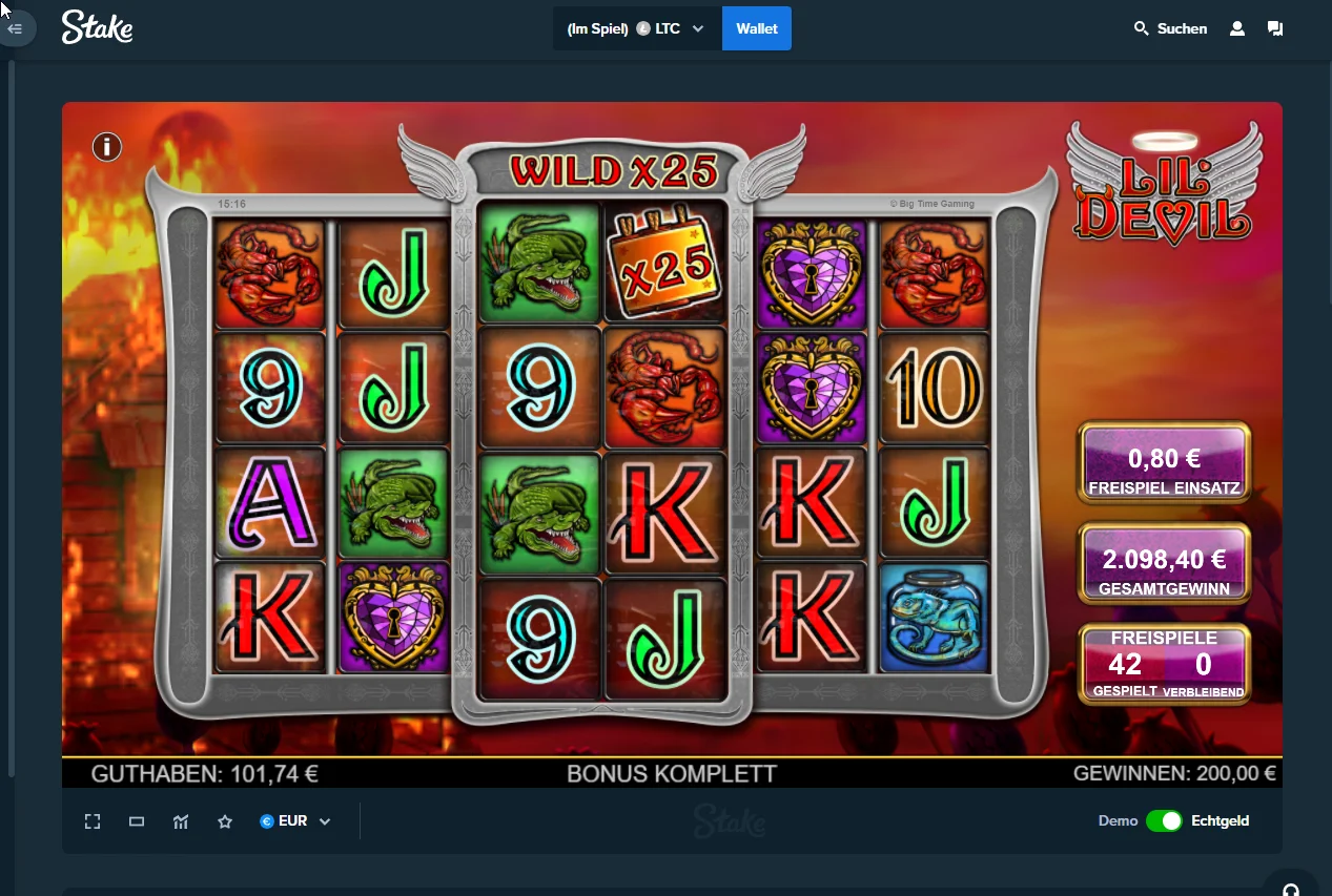 Lil Devil win screenshot