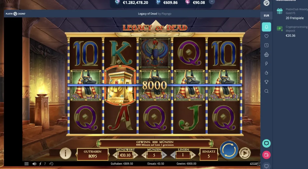 Legacy of Dead win screenshot