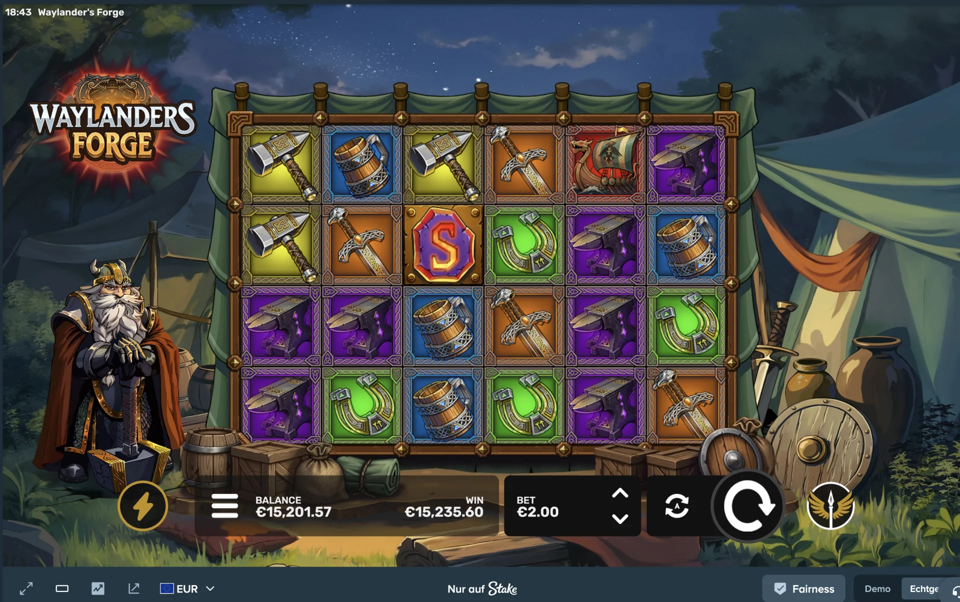 Waylanders Forge win screenshot