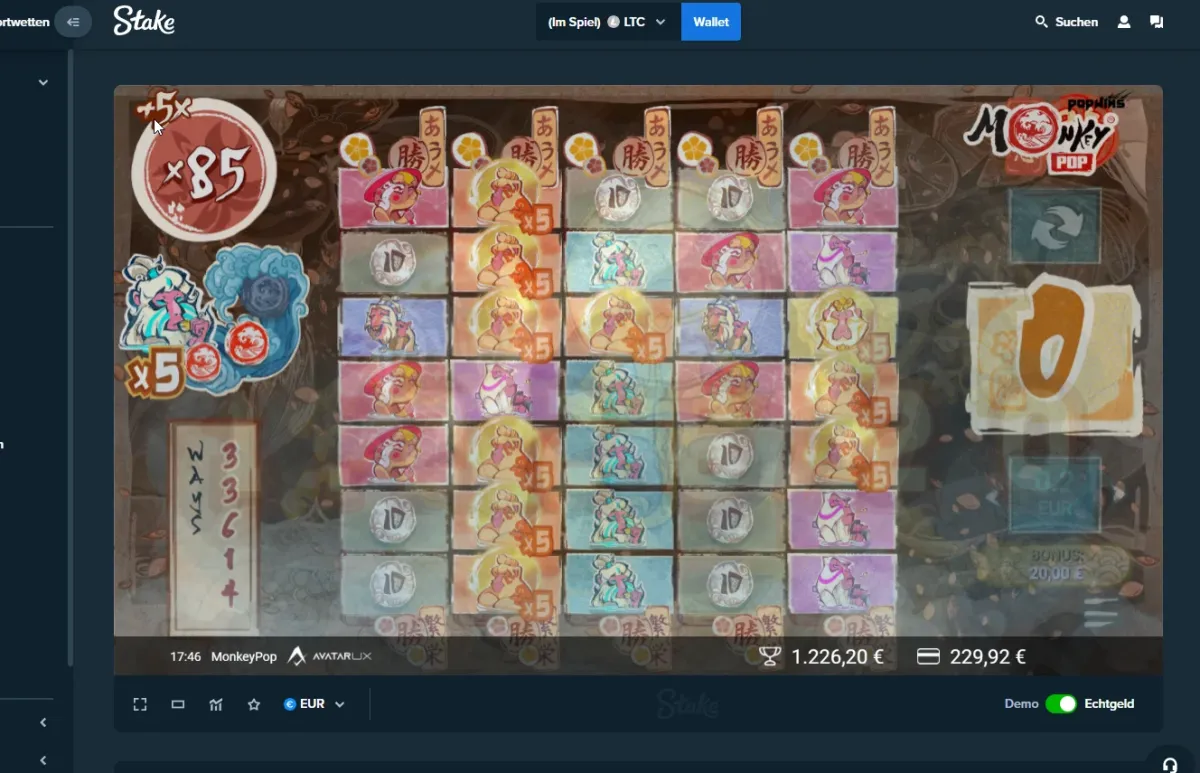 Monkey Pop win screenshot