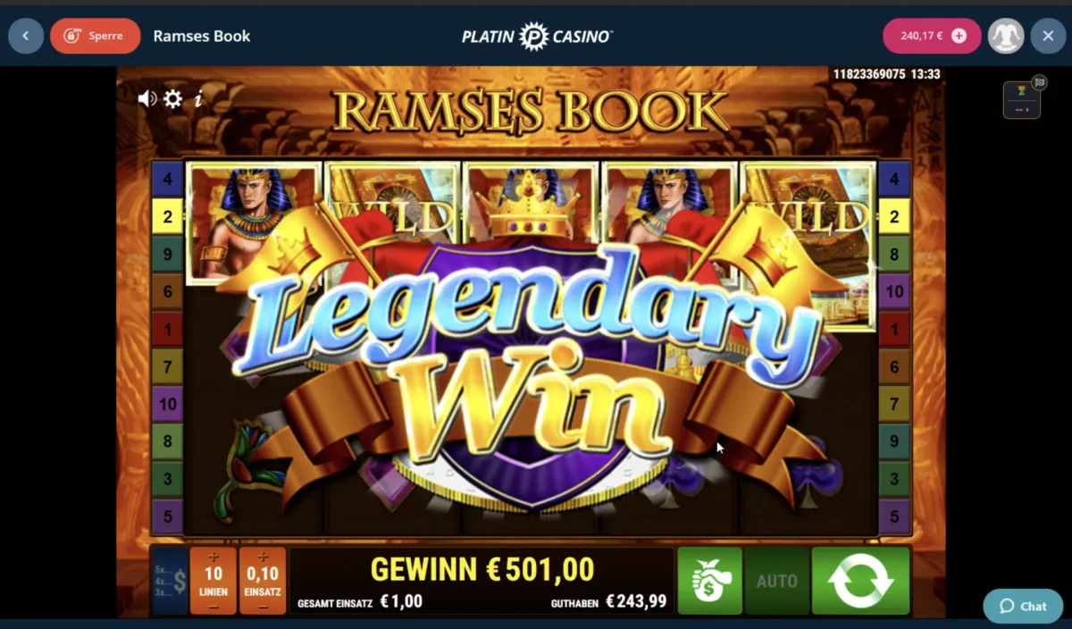 Ramses book win screenshot