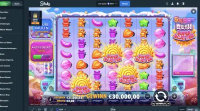 Sugar Rush Super Scatter - €30,000.00