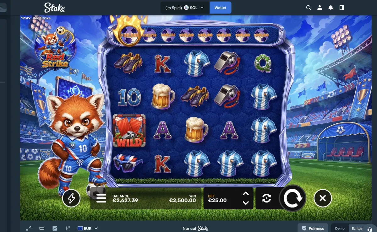 Red Strike win screenshot