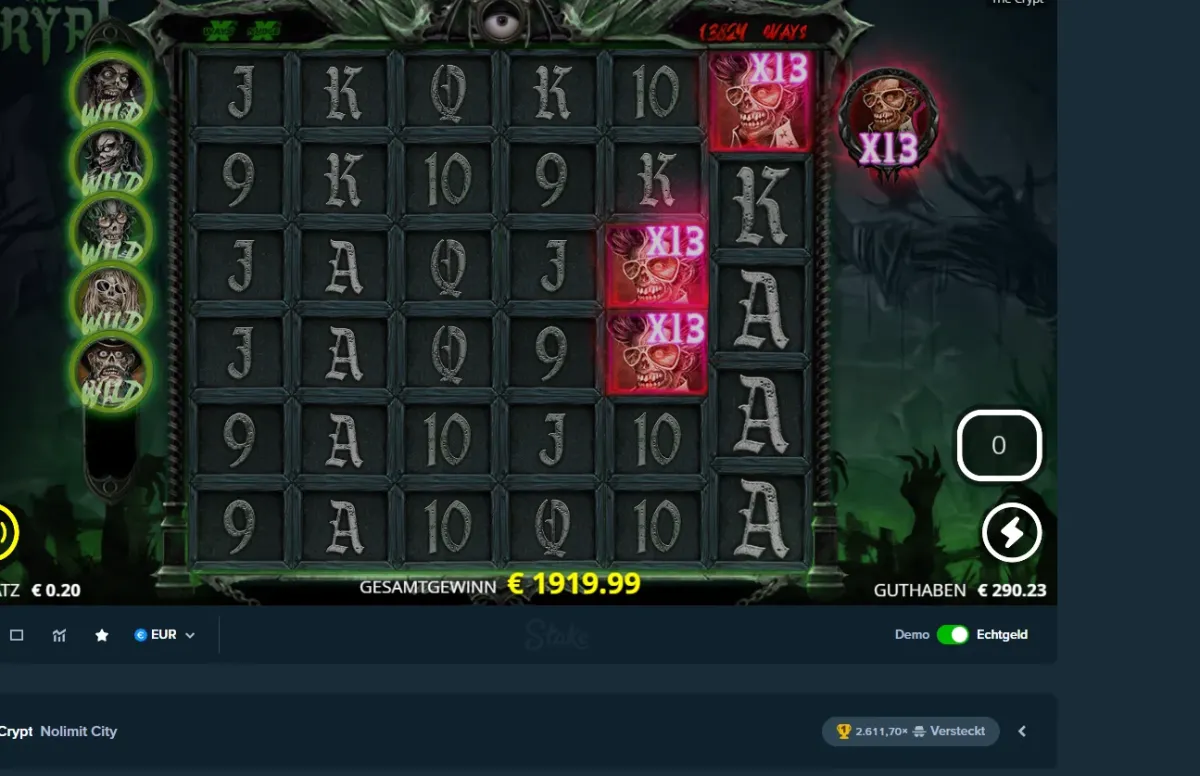 The Crypt win screenshot