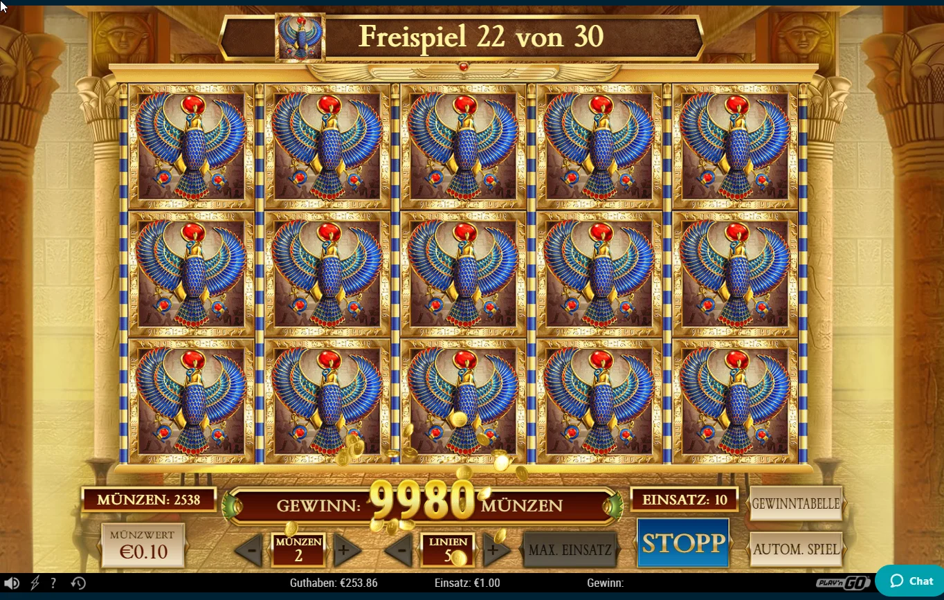 Book of Dead win screenshot